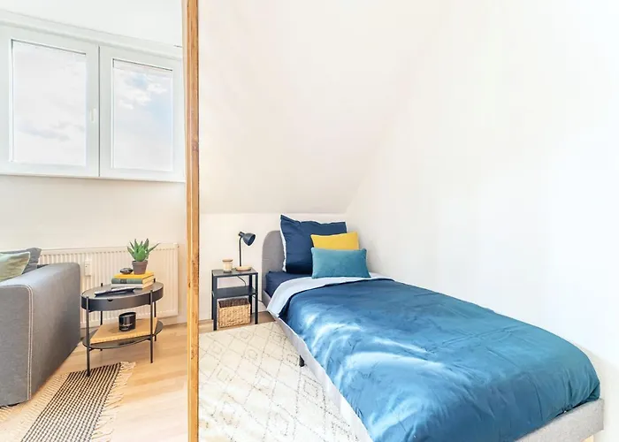 Apartament Vollausgtesttattes Modernes Studio,nahe Btu,netflix,kostenloser Tiefgaragenstellplatz