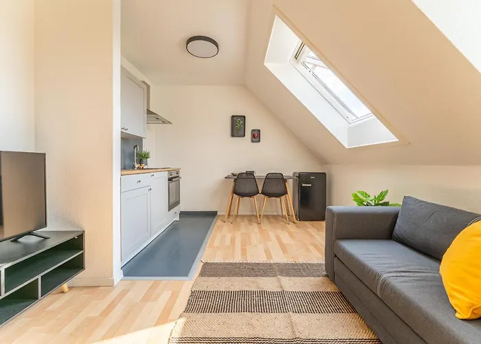 Vollausgtesttattes Modernes Studio,nahe Btu,netflix,kostenloser Tiefgaragenstellplatz Apartament Chociebuż